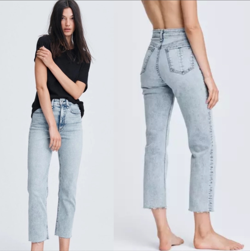 🆕 Rag & Bone Super High-Rise Cigarette Leg Jeans. NWOT